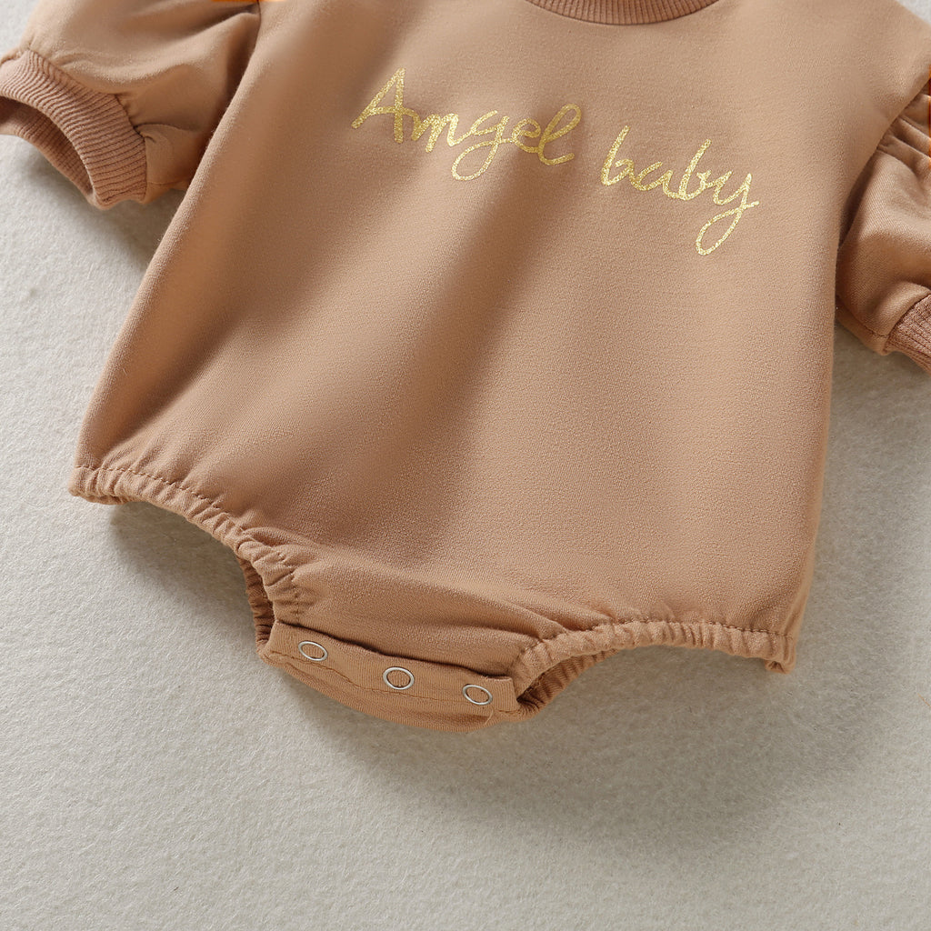 Body Triangulaire Bébé — Manches Courtes Coton — détail finition