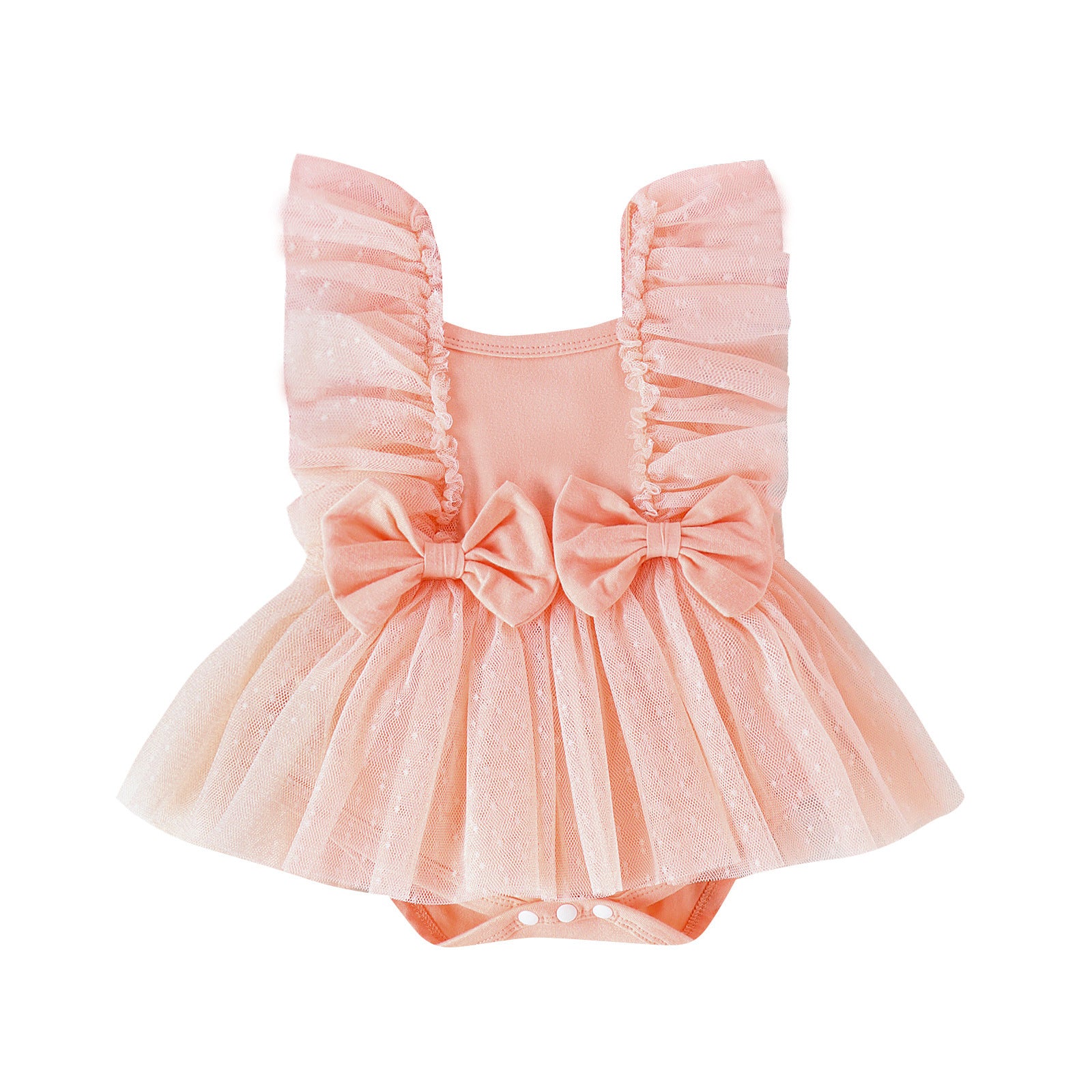 Combinaison Bébé Jupe Tulle Princesse Robe Élégante Fille - photo 2
