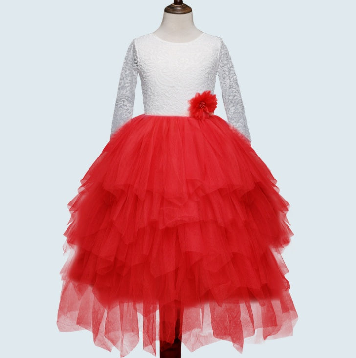Jupe Enfant Ajourée Automne-Hiver Tutu Fille Élégant - photo 14