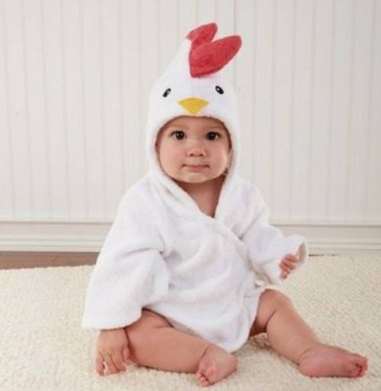Cape de Bain Bébé Animaux Rigolos Serviette Douce Capuche - photo 23