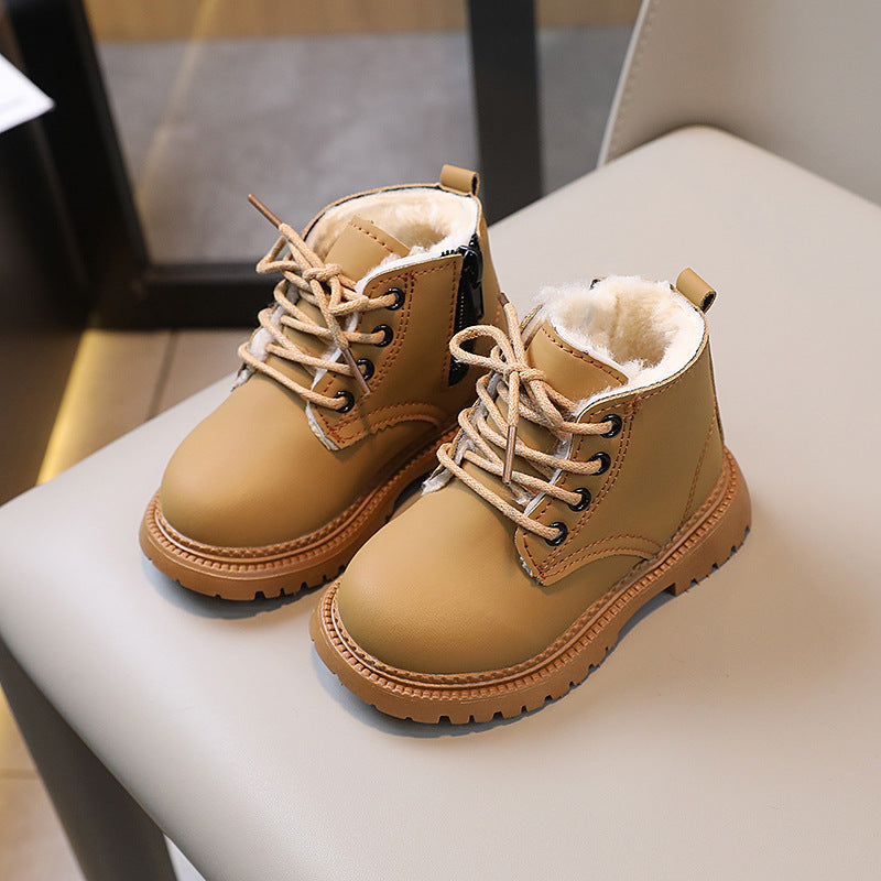 Bottines Martin Garçon — Fermeture Latérale Tendance — vue semelle