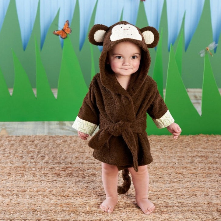 Cape de Bain Bébé Animaux Rigolos Serviette Douce Capuche - photo 27