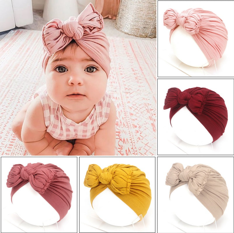 Bonnet Bébé Fille Doux Chapeau Nouveau-né Mignon - photo 1