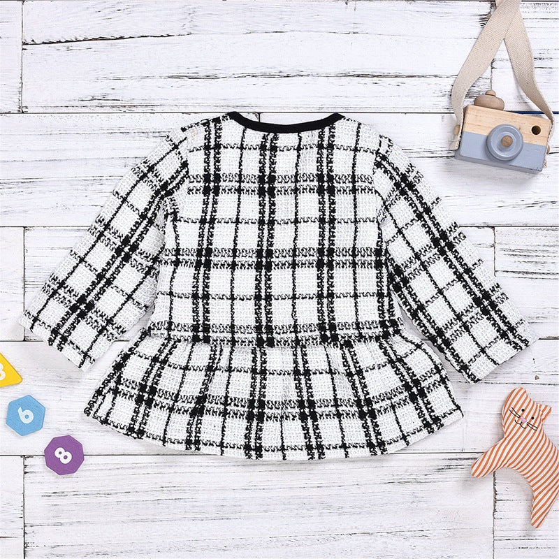 Robe Deux Pieces Manches Longues Fille Style Elegant - photo 2