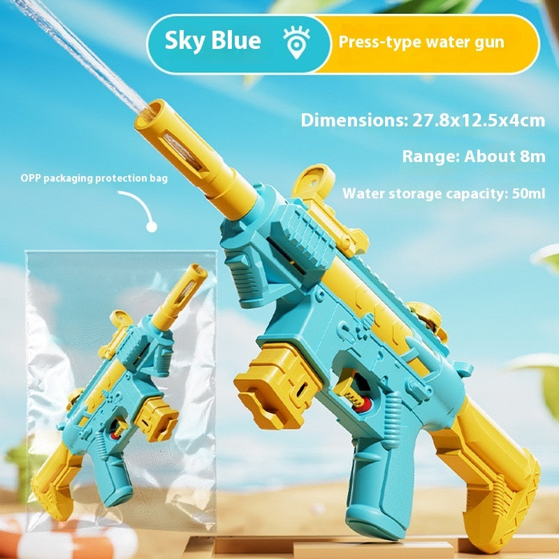 Pistolet à Eau Feu d'Artifice Enfant — Jouet Aquatique Été Multi-Jets Coloré