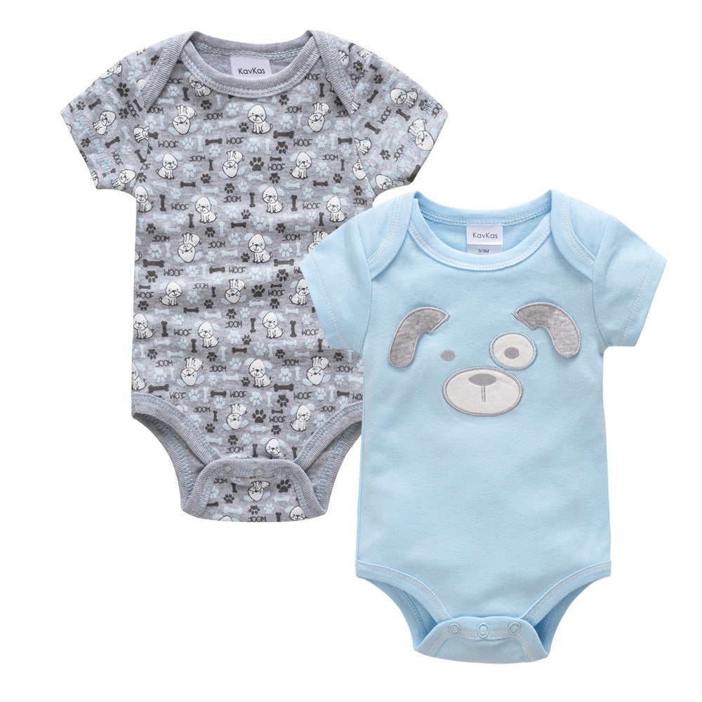 Grenouillère Sans Manches Bébé Tenue Nouveau-né Légère - photo 6