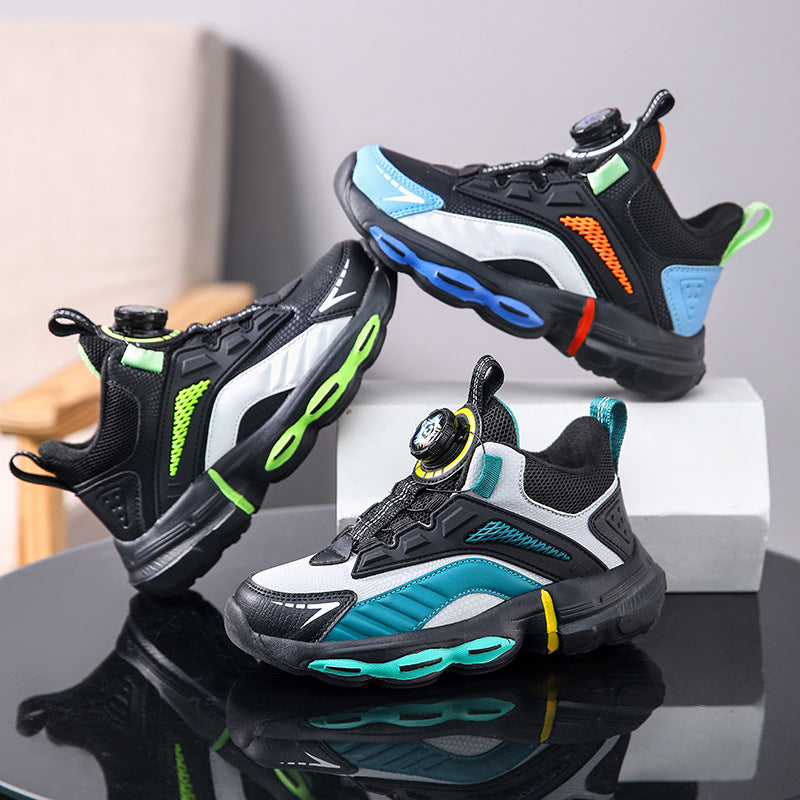 Chaussures Sport Enfant Imperméables — Boucle Rotatif — vue dessus