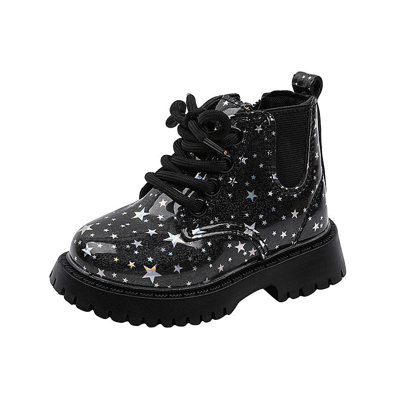 Bottines Courtes Enfant — Style Moderne & Pratique — vue côté gauche