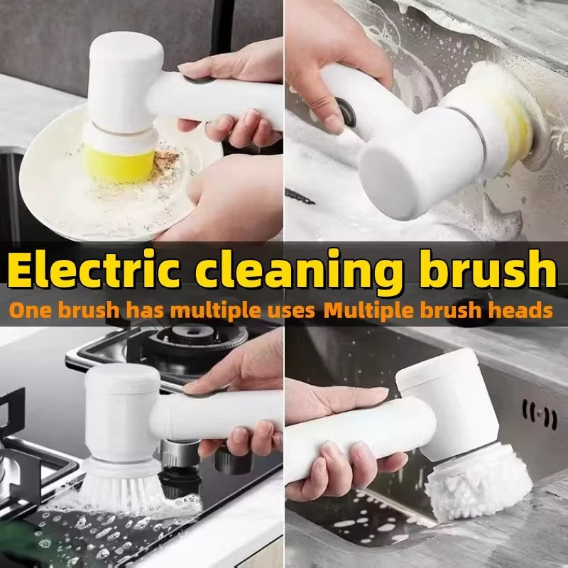 Brosse electrique de nettoyage 5-en-1 - vue principale