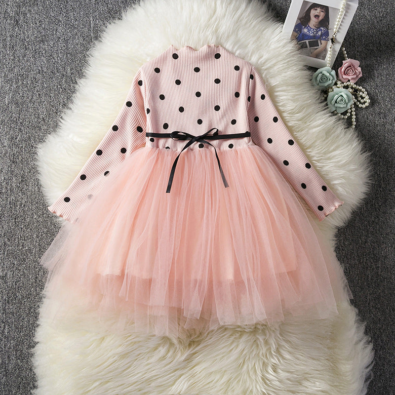 Robe Tutu Dentelle Bébé Fille Tenue Cérémonie - photo 1