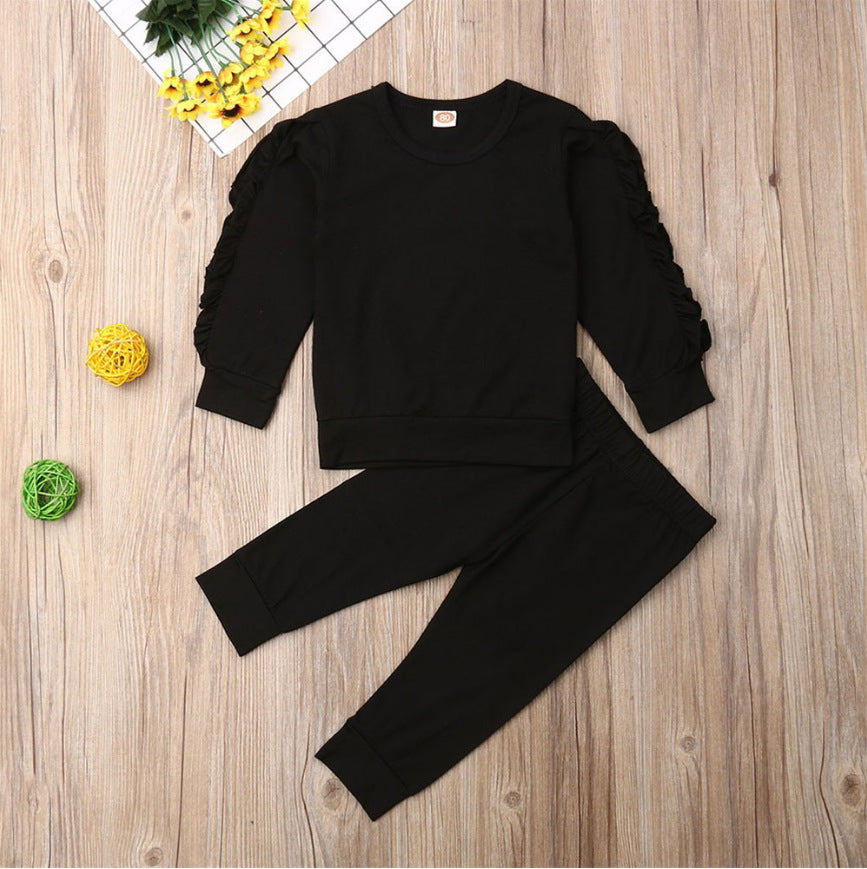 Ensemble 2 Pièces Bébé — Sweat Manches Longues & Pantalon — vue de dos