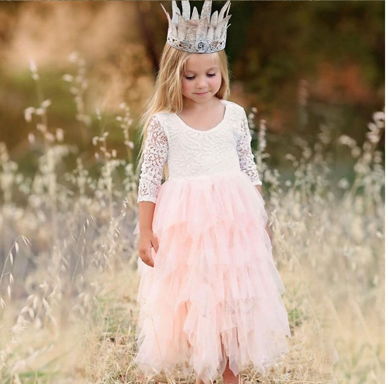 Jupe Enfant Ajourée Automne-Hiver Tutu Fille Élégant - photo 4