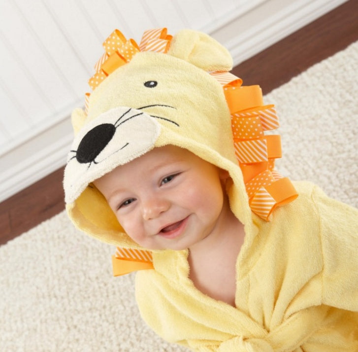 Cape de Bain Bébé Animaux Rigolos Serviette Douce Capuche - photo 11