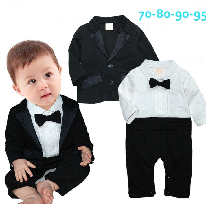 Costume Gentleman Bébé Garçon — Tenue Élégante 3 Pièces — vue principale