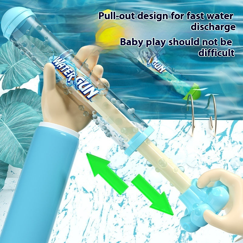 Pistolet à Eau Feu d'Artifice Enfant — Jouet Aquatique Été Multi-Jets Coloré