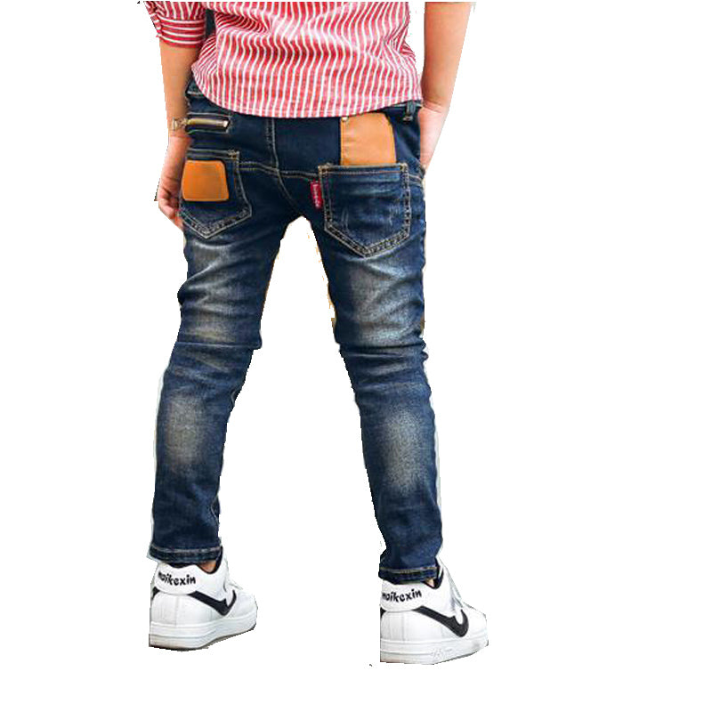 Pantalon Jean Stretch Garçon Denim Confortable Enfant - photo 2