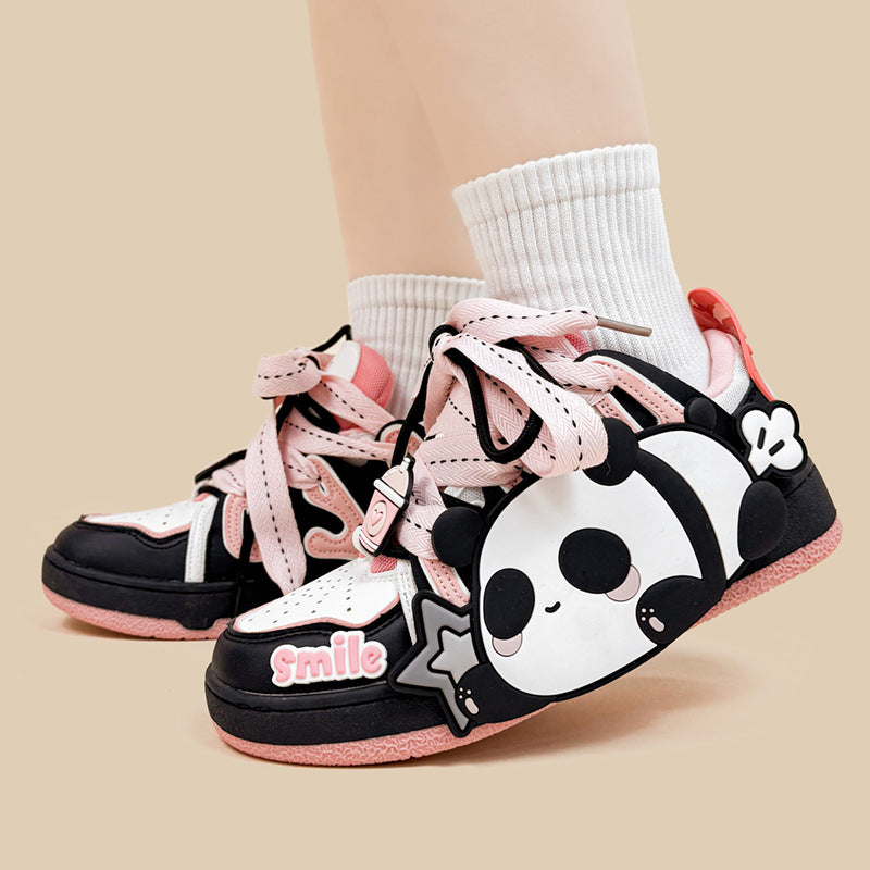 Baskets Skate Fille — Style Décontracté Tendance — vue côté gauche