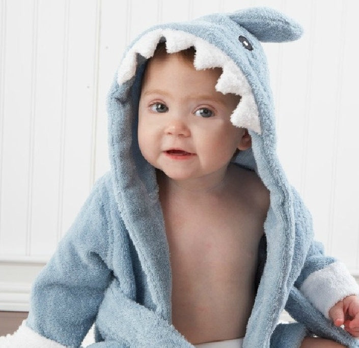 Cape de Bain Bébé Animaux Rigolos Serviette Douce Capuche - photo 24