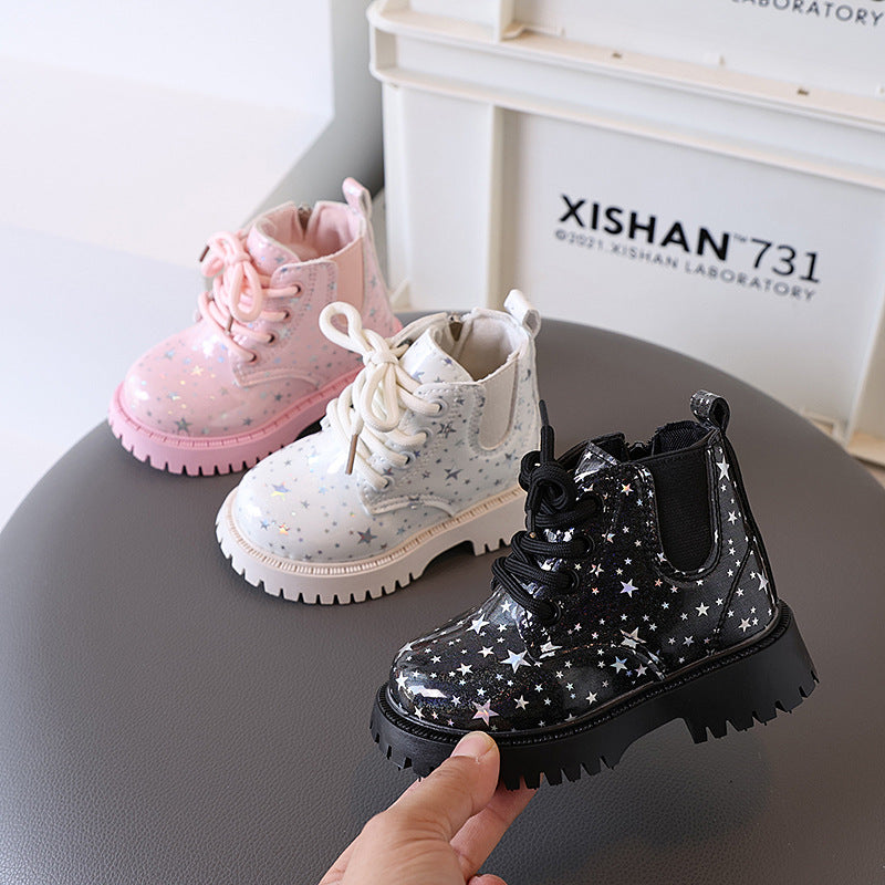 Bottines Courtes Enfant — Style Moderne & Pratique — vue dessus