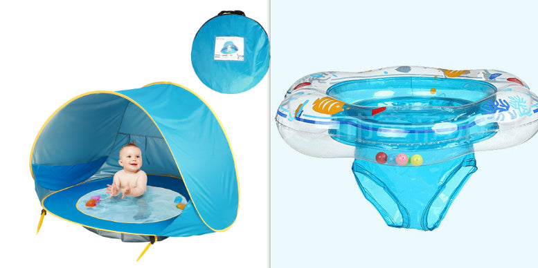 Tente de Plage Bebe Abri Soleil Portable Camping - photo 14