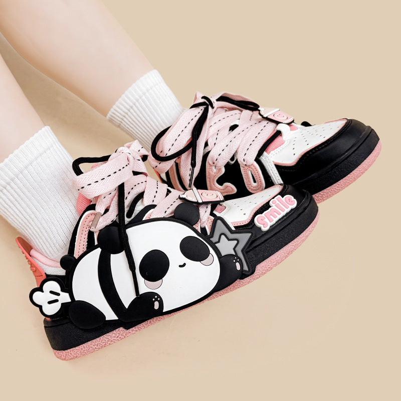 Baskets Skate Fille — Style Décontracté Tendance — vue dessus