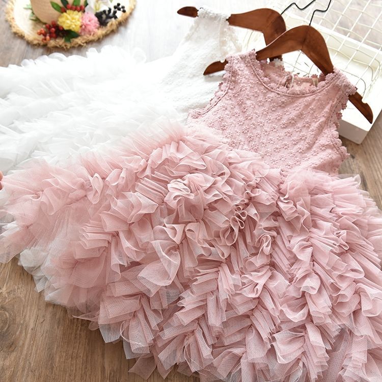 Jupe Enfant Ajourée Automne-Hiver Tutu Fille Élégant - photo 6