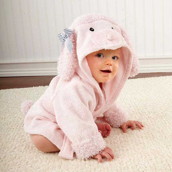 Cape de Bain Bébé Animaux Rigolos Serviette Douce Capuche - photo 22