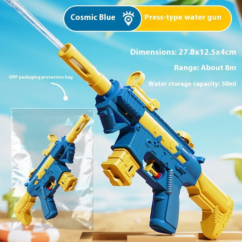 Pistolet à Eau Feu d'Artifice Enfant — Jouet Aquatique Été Multi-Jets Coloré