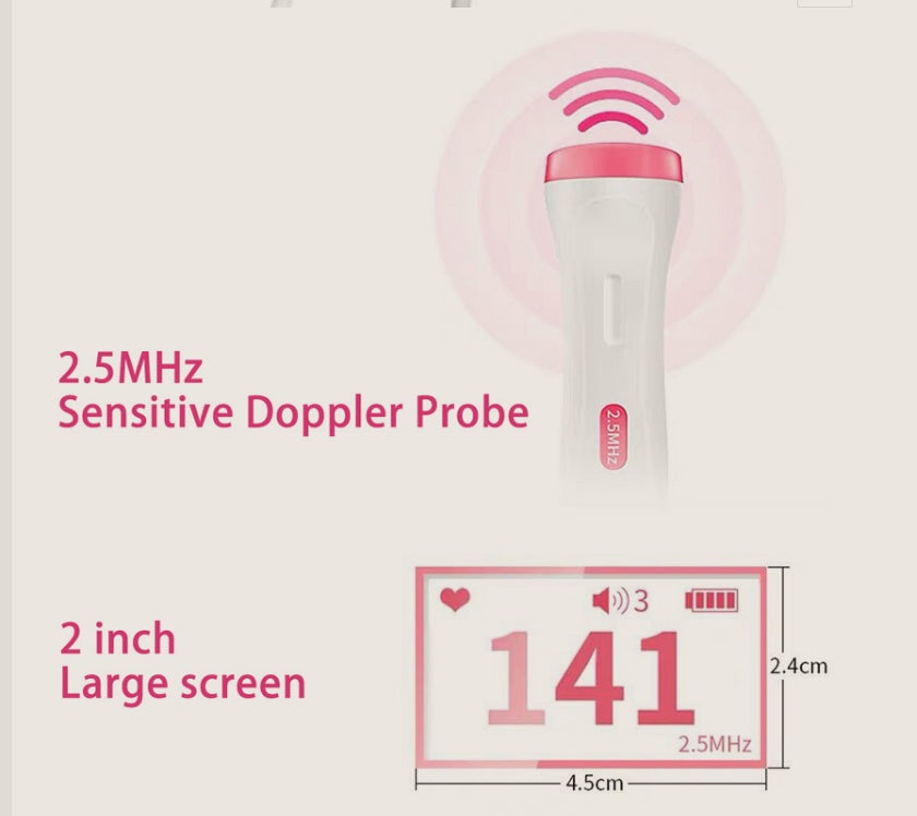 Moniteur Cardiaque Foetal Ecoute Battements Bebe - photo 4
