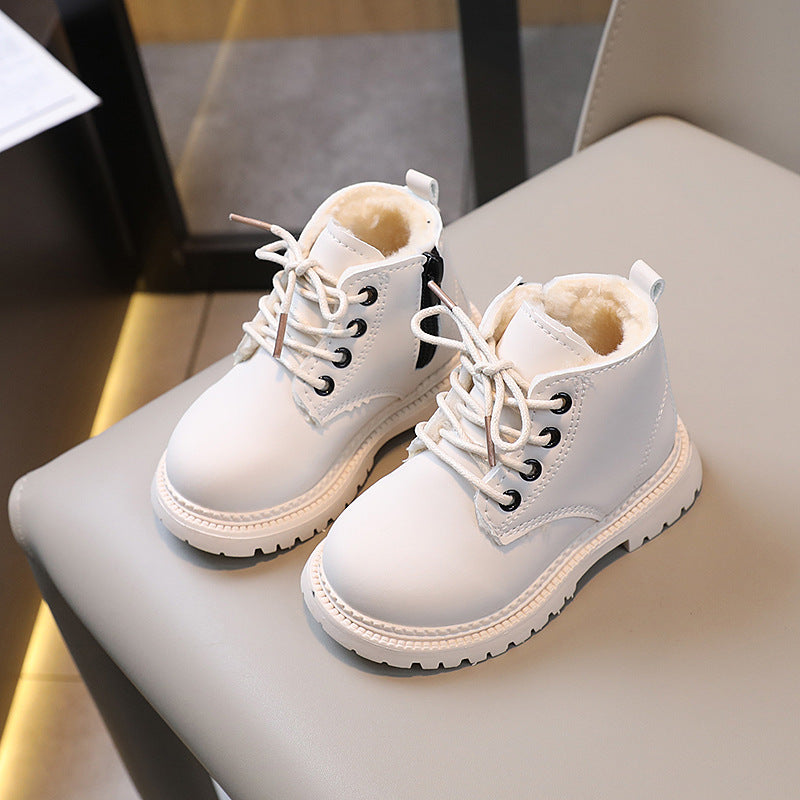 Bottines Martin Garçon — Fermeture Latérale Tendance — vue côté gauche