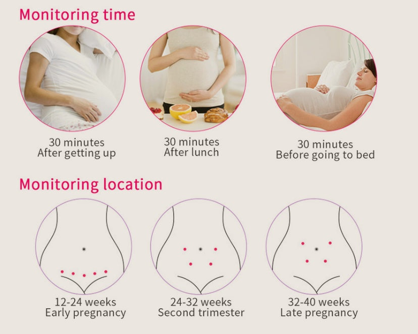 Moniteur Cardiaque Foetal Ecoute Battements Bebe - photo 2