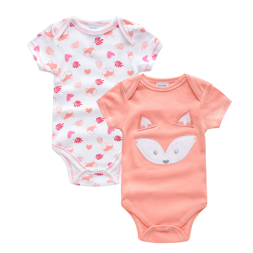 Grenouillère Sans Manches Bébé Tenue Nouveau-né Légère - photo 5