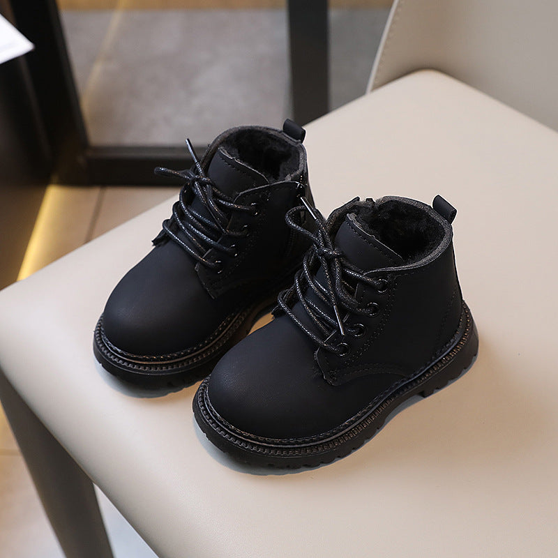 Bottines Martin Garçon — Fermeture Latérale Tendance — vue côté droit