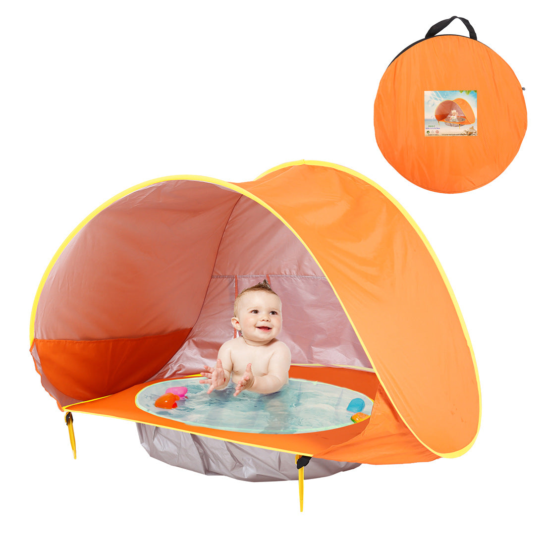 Tente de Plage Bebe Abri Soleil Portable Camping - photo 16