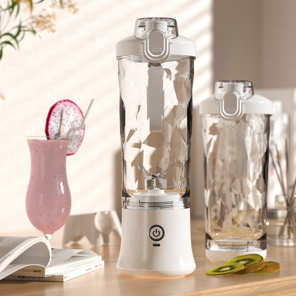 Blender portable USB-C - detail lames acier inoxydable