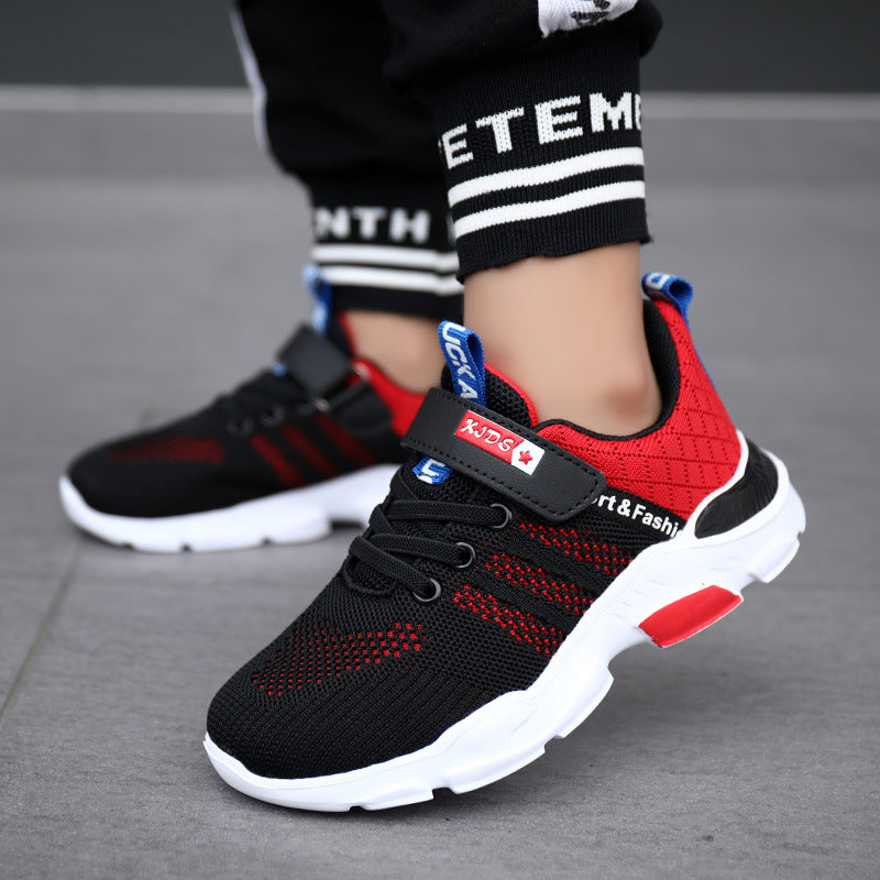 Chaussures Sport Cuir Garçon — Semelle Souple & Confort — vue semelle