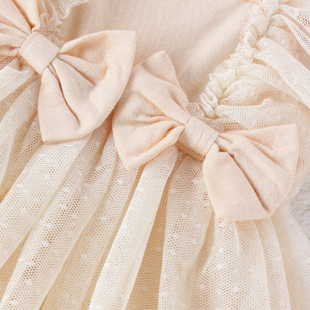 Combinaison Bébé Jupe Tulle Princesse Robe Élégante Fille - photo 7