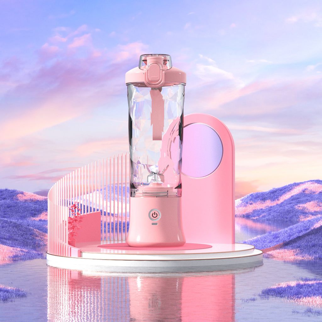Blender Portable 6 Lames - Smoothies & Shakes en 60 Secondes