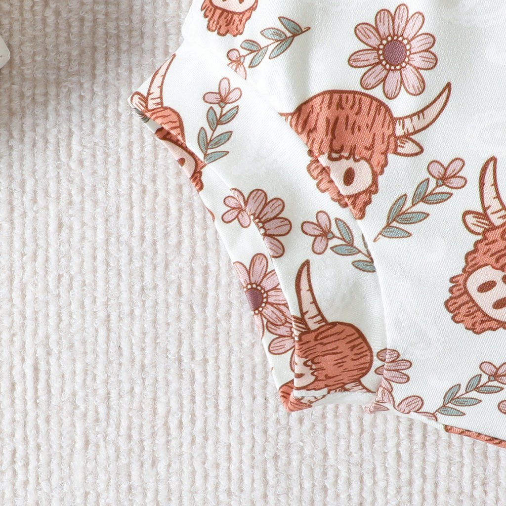Body Volants Bébé Fille — Sans Manches Cute & Élégant — vue de dos