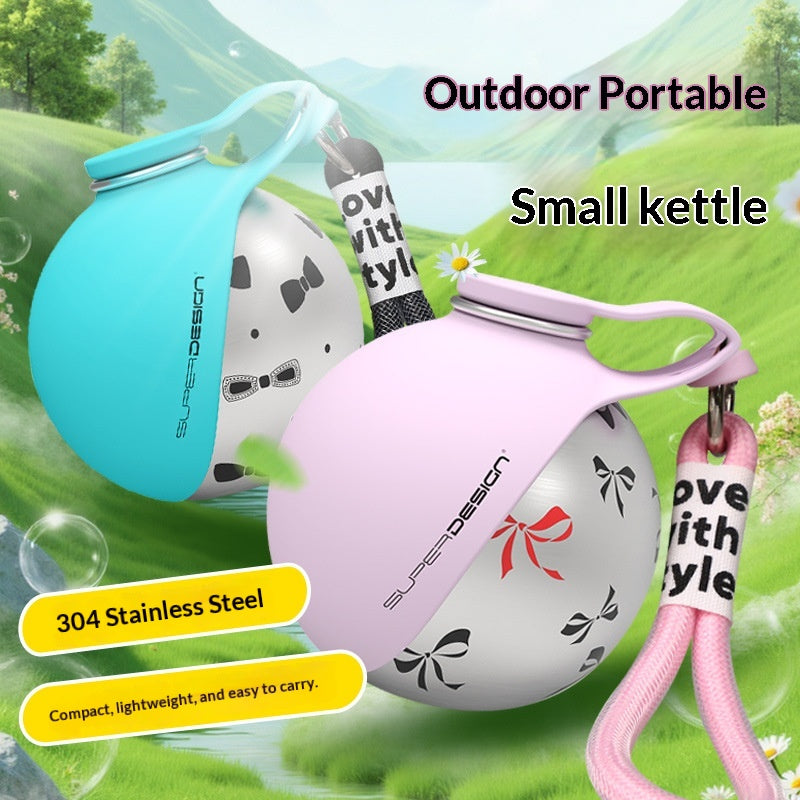 Gourde Portable Inox pour Chien — Bol & Distributeur de Sachets | Dog Water Bottle