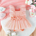 Combinaison Bébé Jupe Tulle Princesse Robe Élégante Fille - photo 8